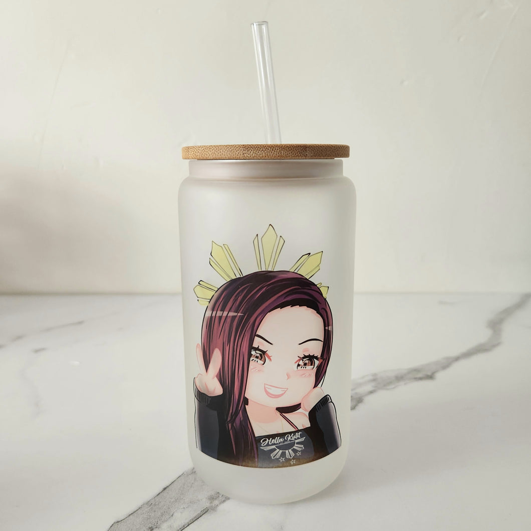 HELLA PINAY GLASS TUMBLER