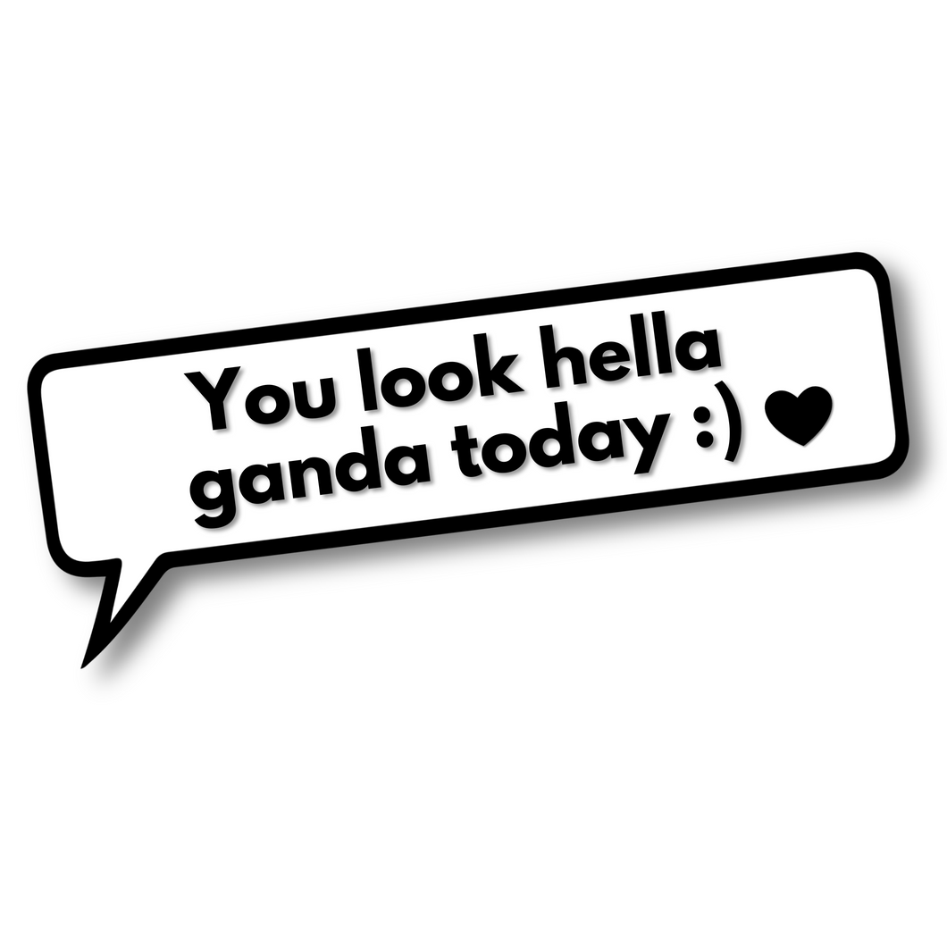 GANDA BUBBLE DECAL