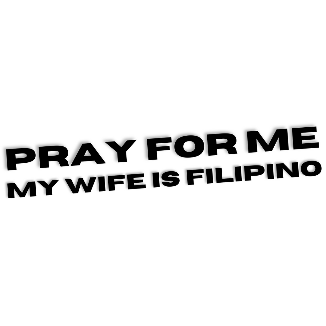 FILIPINO WIFE DECAL