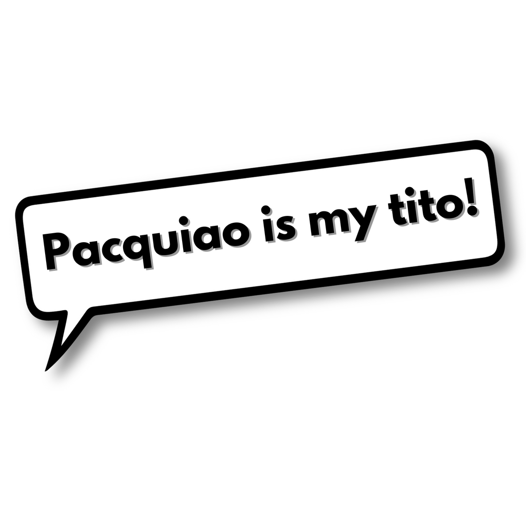 TITO MANNY BUBBLE DECAL