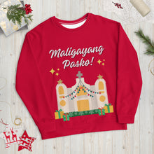 Load image into Gallery viewer, Limited Edition Paskong Pinoy Pangit Sweater
