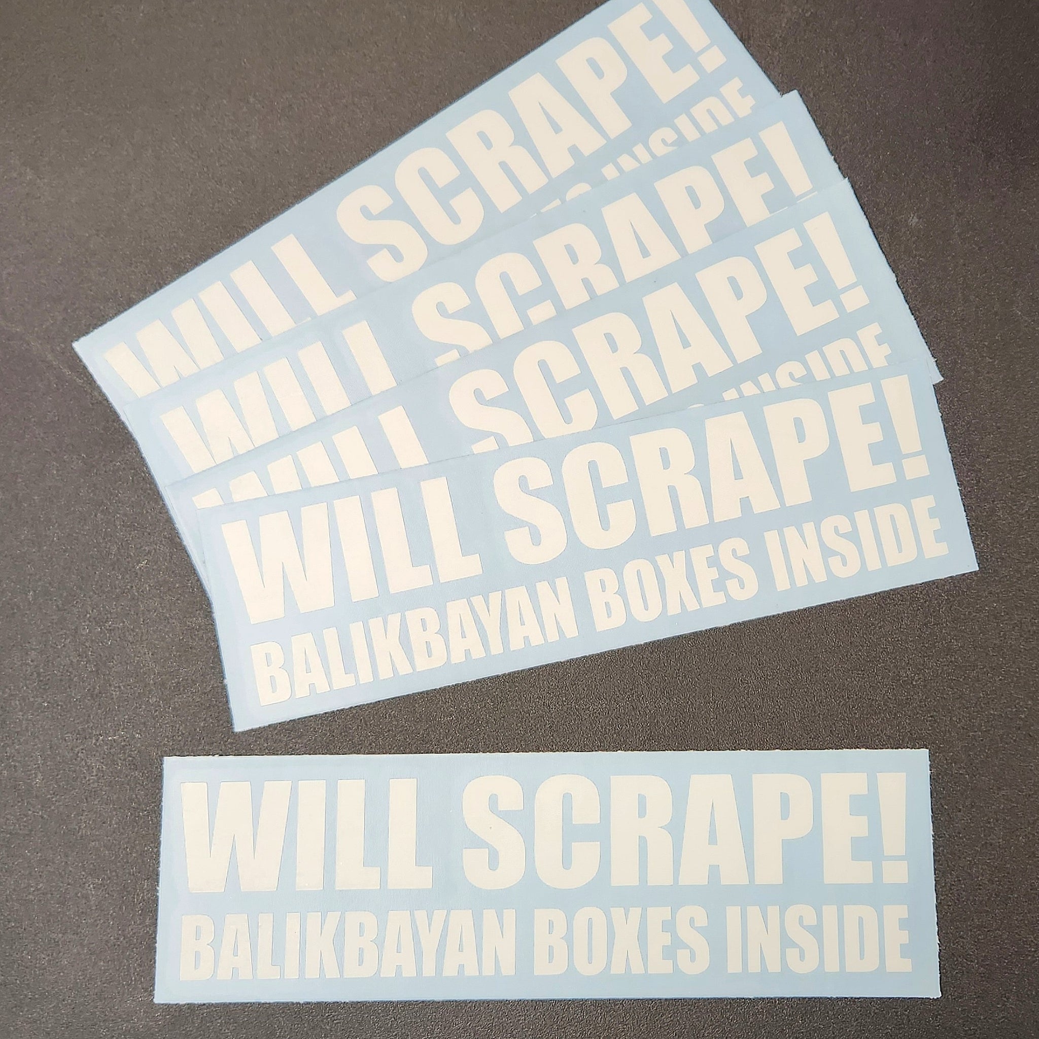 SCRAPE DECAL Hella Kulit SCRAPE DECAL Hella Kulit