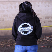 Load image into Gallery viewer, SANA ALL HOODIE (BLACK - SMALL ONLY)
