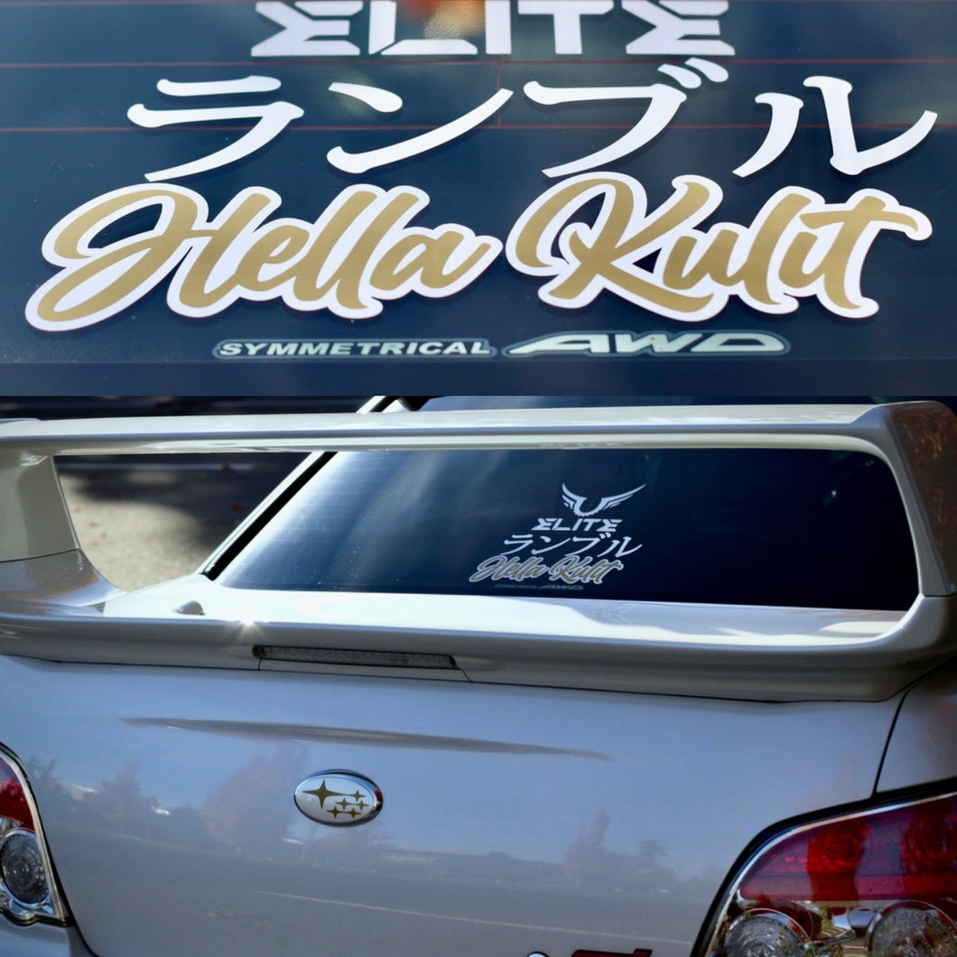 CUSTOM TWO-TONE HK DECAL