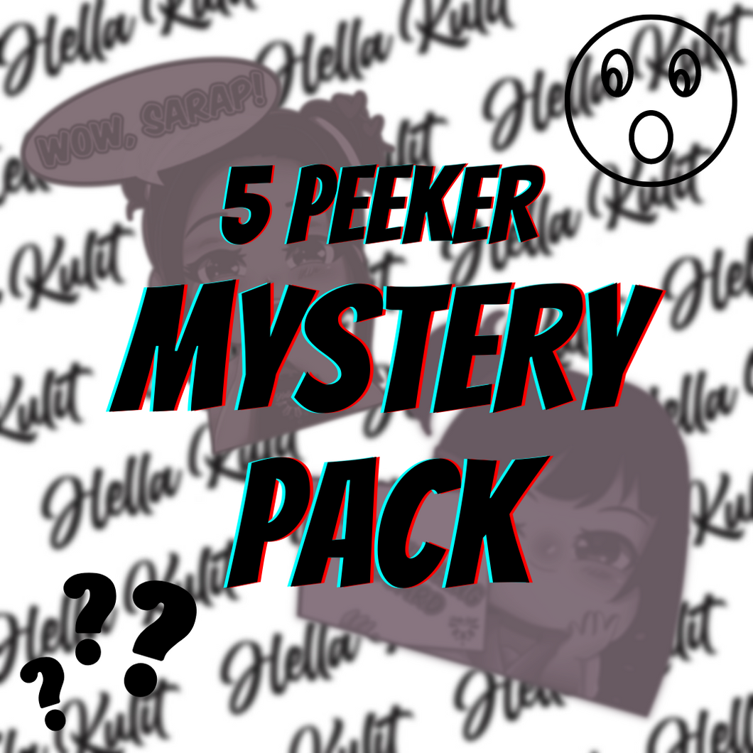 5 PEEKER MYSTERY PACK