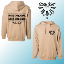 Load image into Gallery viewer, DRIVE SAFE ANAK HOODIE (SANDSTONE - ONLY 3XL LEFT)
